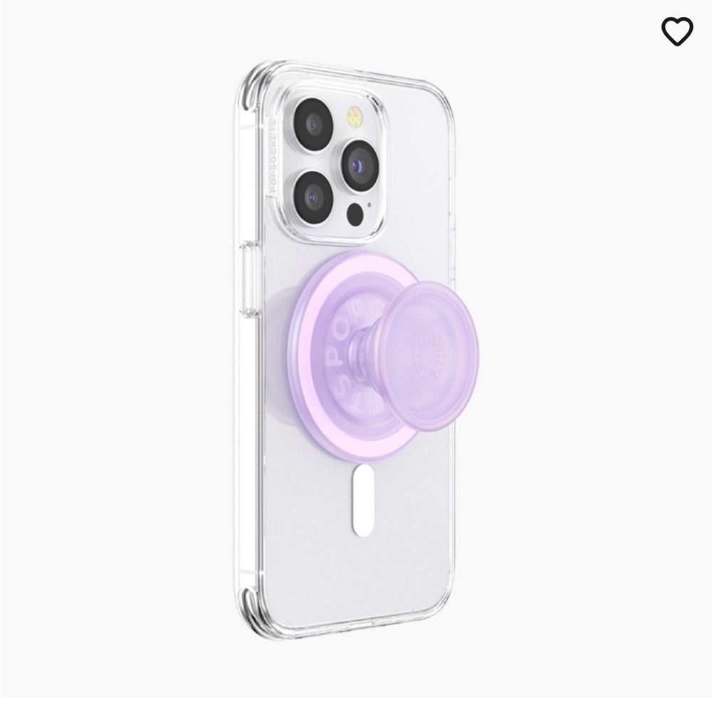 🔅NEW🔅 PopSockets White Opalescent MagSafe grip